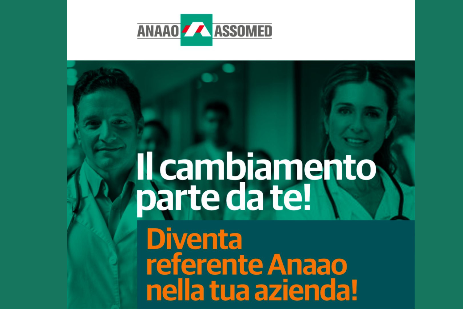 Il cambiamento parte da te!